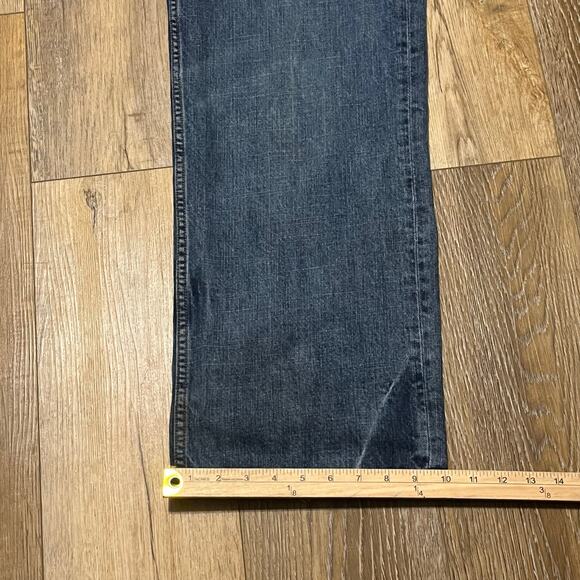 Vtg 90s Y2K Rocawear Baggy Jeans 34x32 Logo Embroidered Big Pockets Goth Skater - Picture 11 of 11